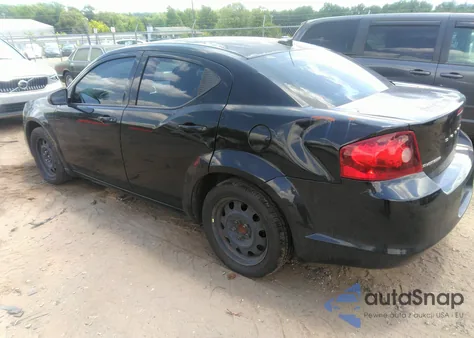 2012 Dodge Avenger Se z USA, uszkodzony, nr VIN 1C3CDZAB6CN294568